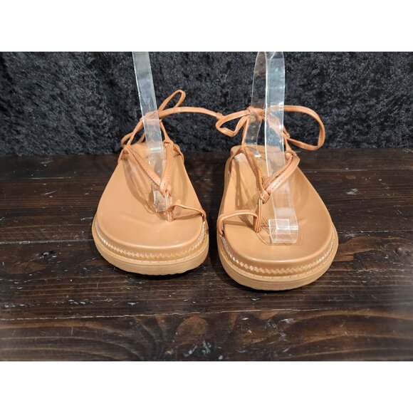 NEW Nine West Sarest 3 Brown Open Toe Strappy Sandal/Sz. 7M - Picture 5 of 9